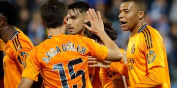 Real Madrid cut gap on Barcelona with routine win over Leganes