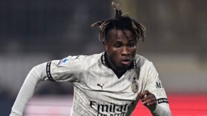 Chukwueze during Milan v Cagliari