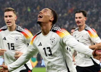 Nmecha scores as he makes first Germany start