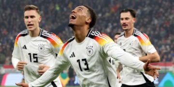 Nmecha scores as he makes first Germany start