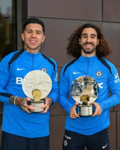 PFA present Enzo Fernandez, Cucurella with special recognition awards