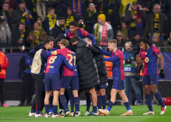 Barcelona edge 5 goal thriller against Dortmund