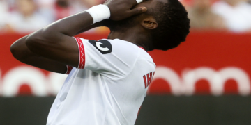 Iheanacho watches from the bench again as Sevilla share points with Osassuna