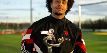 Joshua Zirkzee makes Serie A team of the season