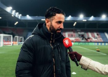 Ruben Amorim reacts to rumours linking him to Manchester City before joining Manchester United