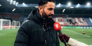 Ruben Amorim reacts to rumours linking him to Manchester City before joining Manchester United