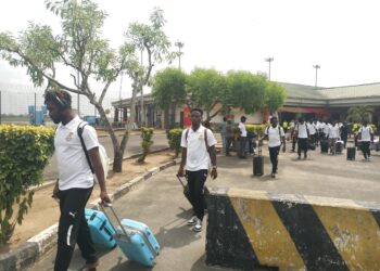 Breaking! Ghana Black Galaxies storm Uyo for showdown with CHAN Eagles