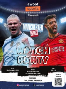 5 lucky winners to Awoof Sports watch party 