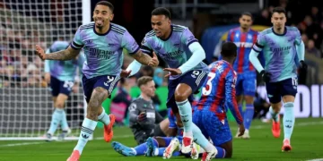 Crystal Palace vs Arsenal: Rampant Gunners destroy Eagles to close gap on Liverpool