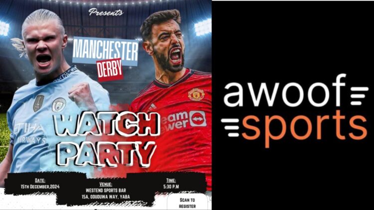 Here are the steps to attend the Awoof Sports watch party.