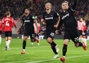 Aribo and Southampton fall to narrow defeat against West Ham
