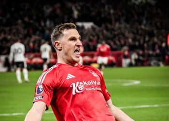 Nottingham Forest extend unbeaten run to seven matches after one-all draw against Liverpool