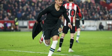 Darwin Nunez brace secures late win for Liverpool over Brentford