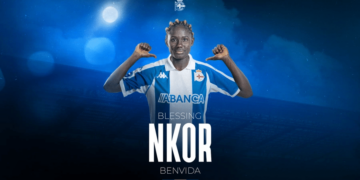 Deportivo La Coruña signs Nigerian forward Blessing Nkor