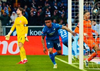 Gift Orban scores first Hoffenheim goal in two-all draw against Eintracht Frankfurt