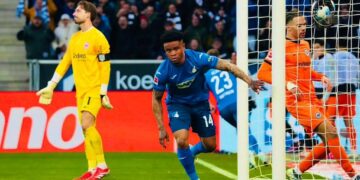 Gift Orban scores first Hoffenheim goal in two-all draw against Eintracht Frankfurt