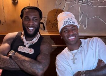Real Madrid stars spotted enjoying night out with Burna Boy