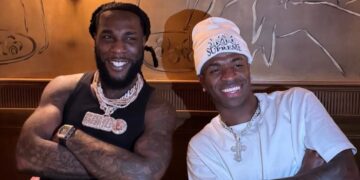 Real Madrid stars spotted enjoying night out with Burna Boy