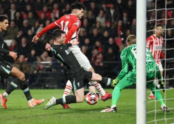 Liverpool’s CL unbeaten run ends with defeat to PSV