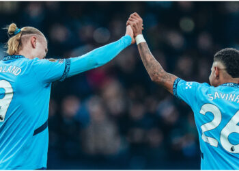 Haaland bags brace as Manchester City start 2025 on fire