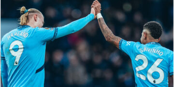 Haaland bags brace as Manchester City start 2025 on fire