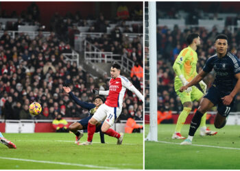 Arsenal suffer huge title blow as Villa snatch point in Emirates thriller