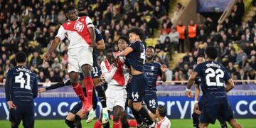 Aston Villa falls to narrow defeat to Monaco in Champions League