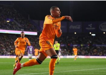 Madrid triumphs over Valladolid with Mbappé hat-trick