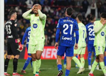 Barcelona held to 1-1 draw by Getafe