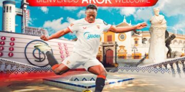 Sevilla announces the signing of Akor Adams from Montpellier