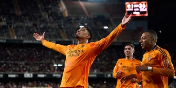 Bellingham rescues Real Madrid against Valencia after Vinicius red card