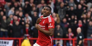 Everton line up move for Super Eagles star Taiwo Awoniyi