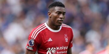 Transfer News: Forest slap ₦37 billion price tag on Super Eagles star Taiwo Awoniyi