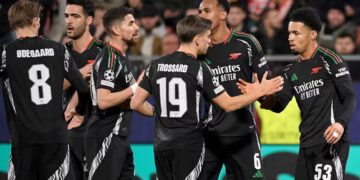 UCL: Nwaneri scores stunner as Arsenal confirm spot in last-16