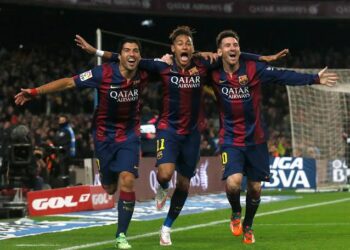 Neymar hints at reunion with Messi and Suarez