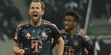 Kane penalty secure narrow Bayern win against Gladbach