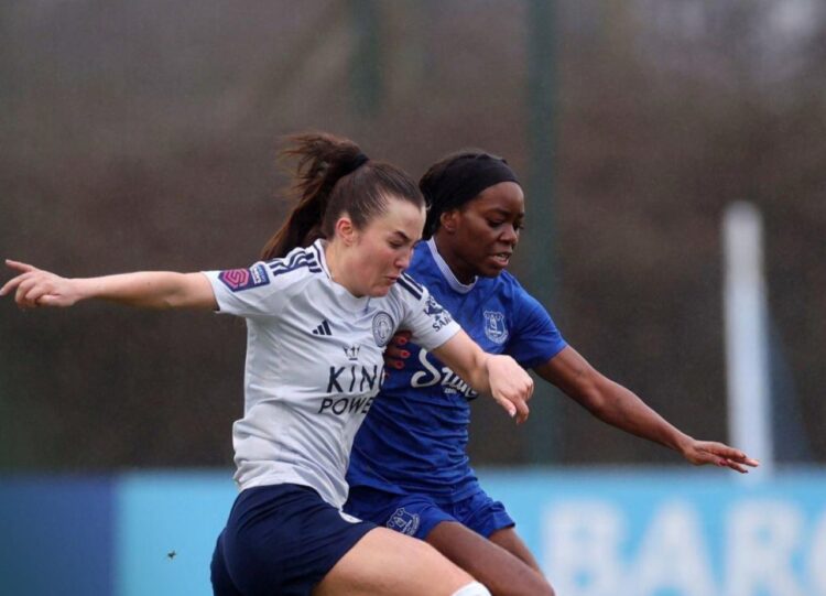 Toni Payne in action for Everton in the Women's Super Eagles