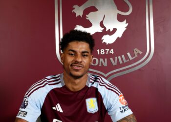 Marcus Rashford completes six months loan move to Aston Villa