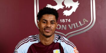 Marcus Rashford completes six months loan move to Aston Villa