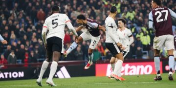 Reds drop points as Aston Villa offer Arsenal helping hand