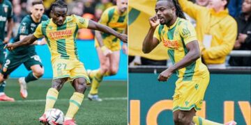 Moses Simon inspires Nantes to victory over Lens