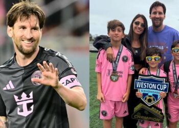 Messi and family celebrate Inter Miami Academy’s triumph at Weston Cup
