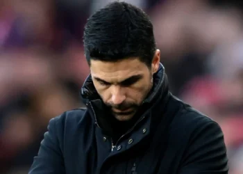 Angry Arteta blasts Players after defeat to West Ham