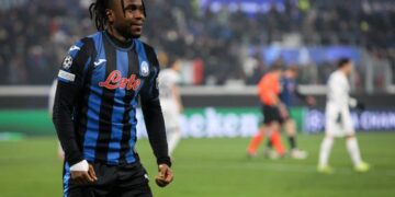 Lookman returns to training ahead of Atalanta clash against Club Brugge