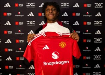 Man United unveils latest signing, Dorgu