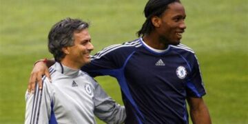 Drogba Mourinho