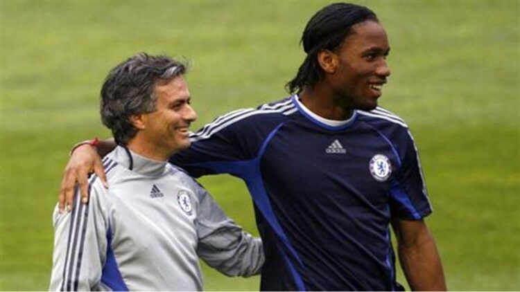 Drogba Mourinho