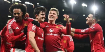 Thank You Maguire: Red Devils escape humiliation with comeback win against Ndidi’s Leicester