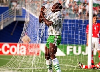 All Nigerian goalscorers at the FIFA World Cup