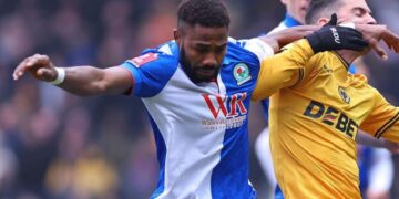 Emmanuel Dennis sees red as hunt for first Blackburn goal continues
